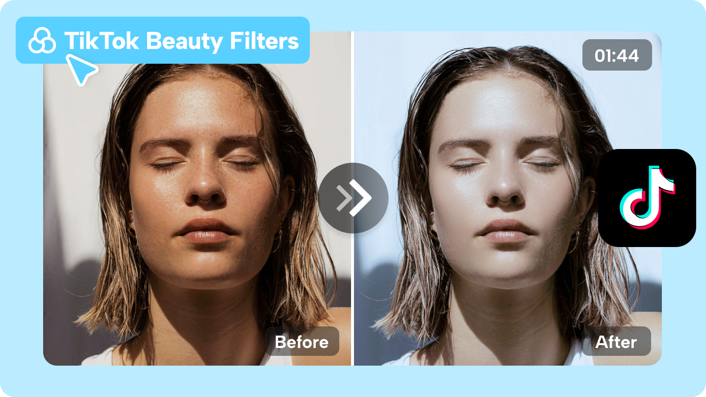 Tiktok filtr upiększający