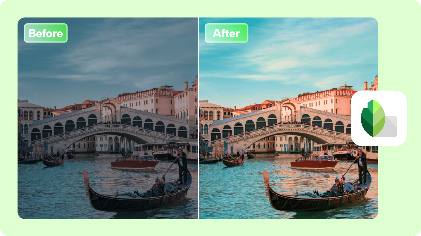 Editor ng larawan ng snapseed