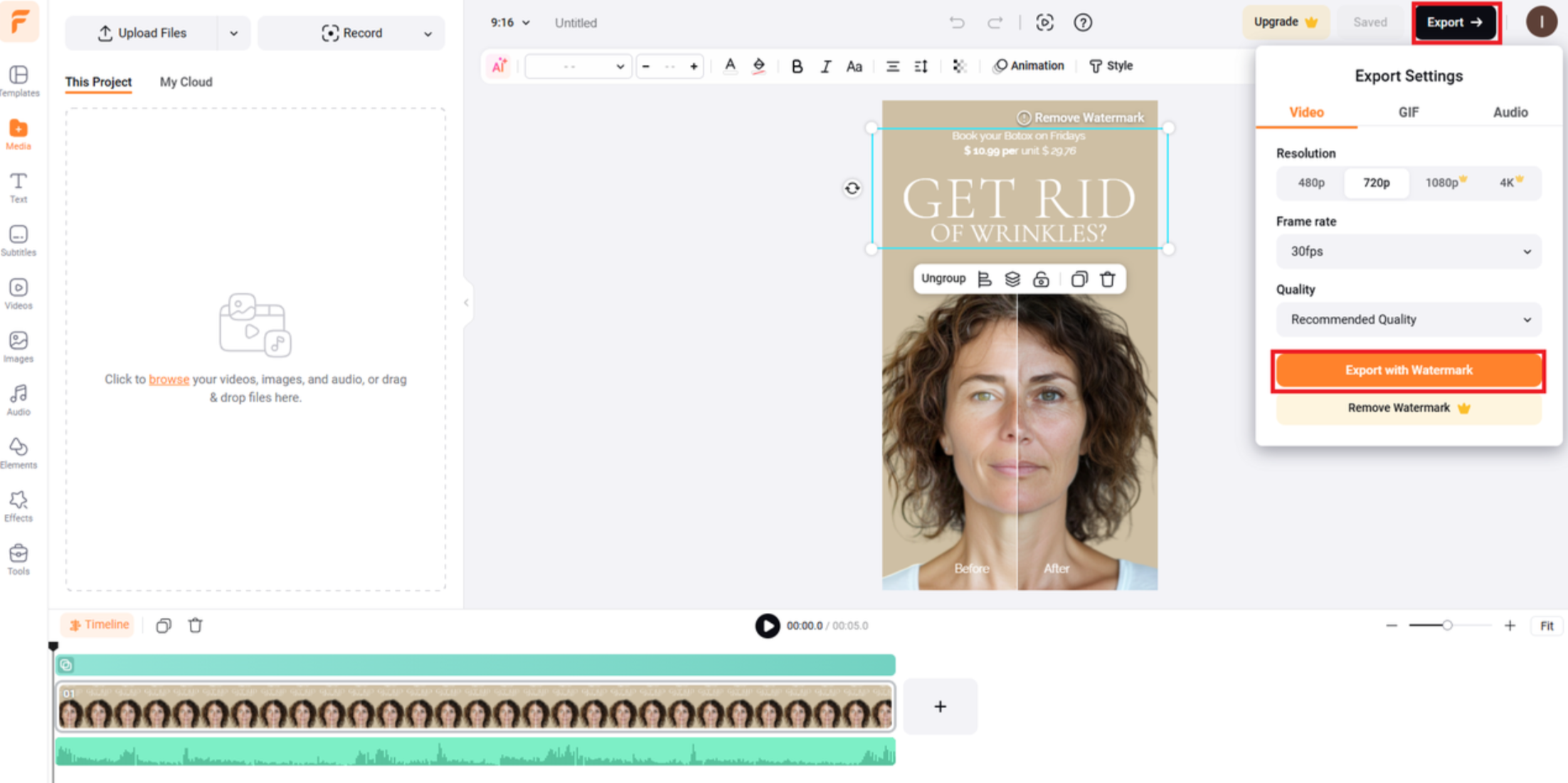 stwórz wideo produktowe AI