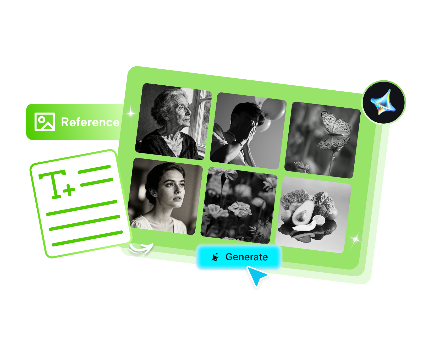 black and white portraits