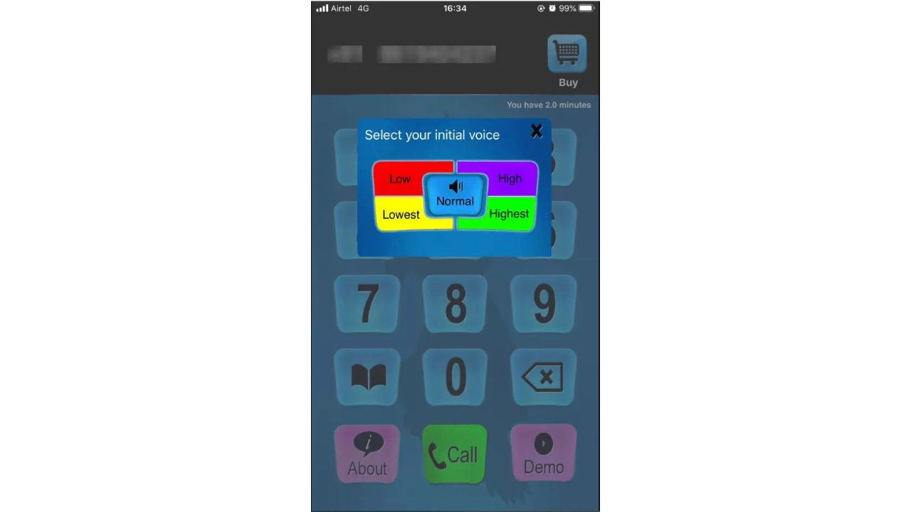 Call voice changer - intcall