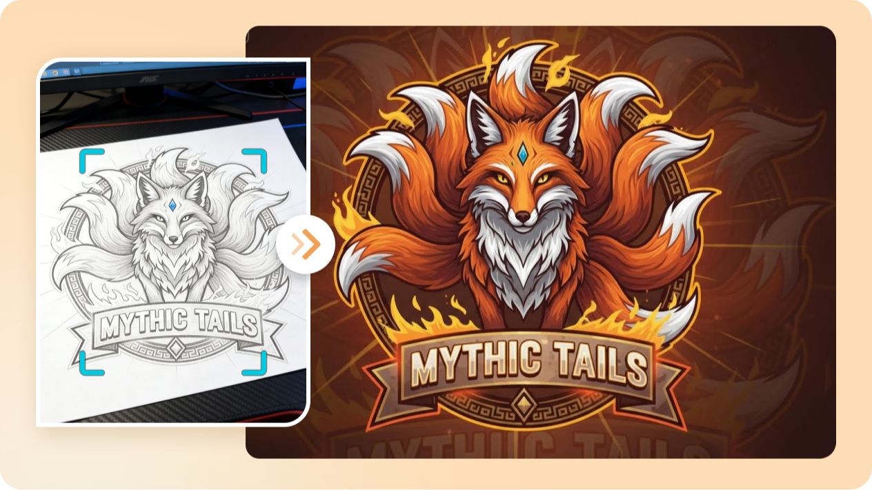 Transform photos into custom server branding 