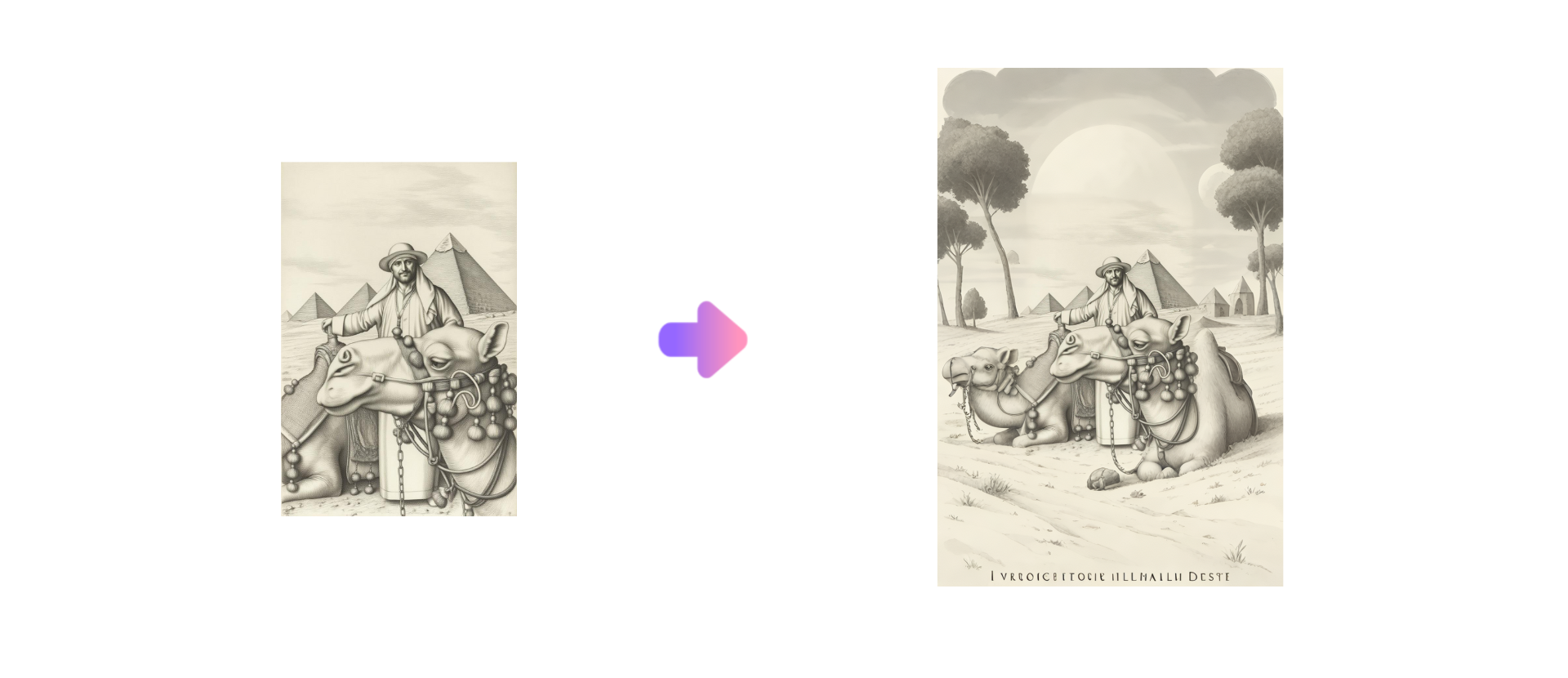 Ein Foto in eine Skizze verwandeln