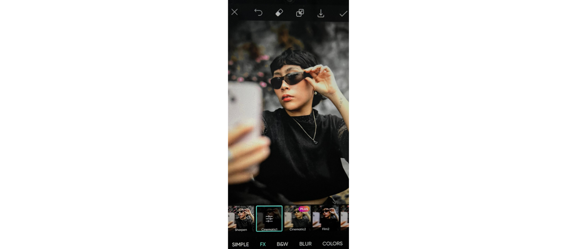 PicArt's filters