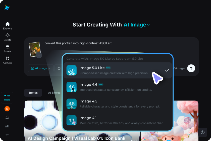 Customize settings and generate