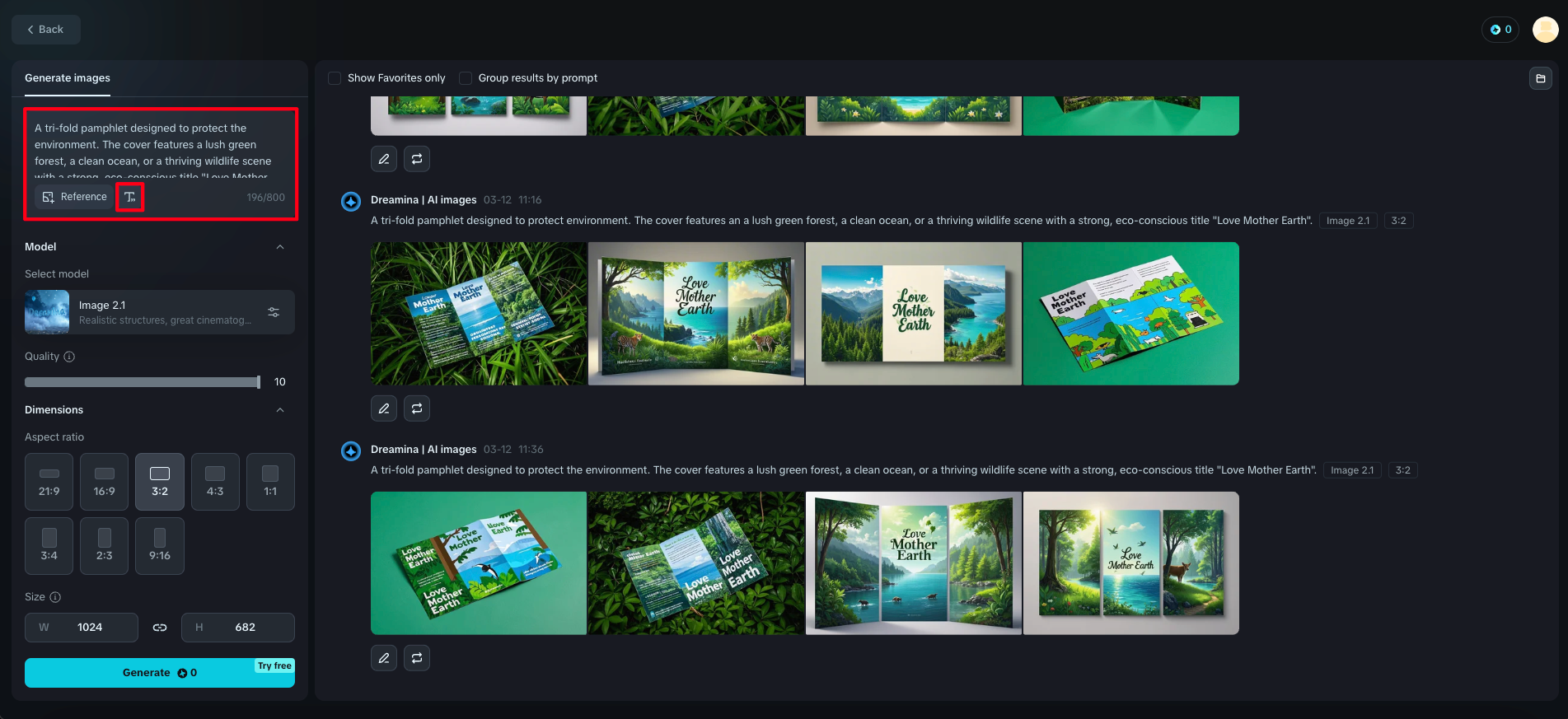 Cómo hacer un panfleto en Dreamina