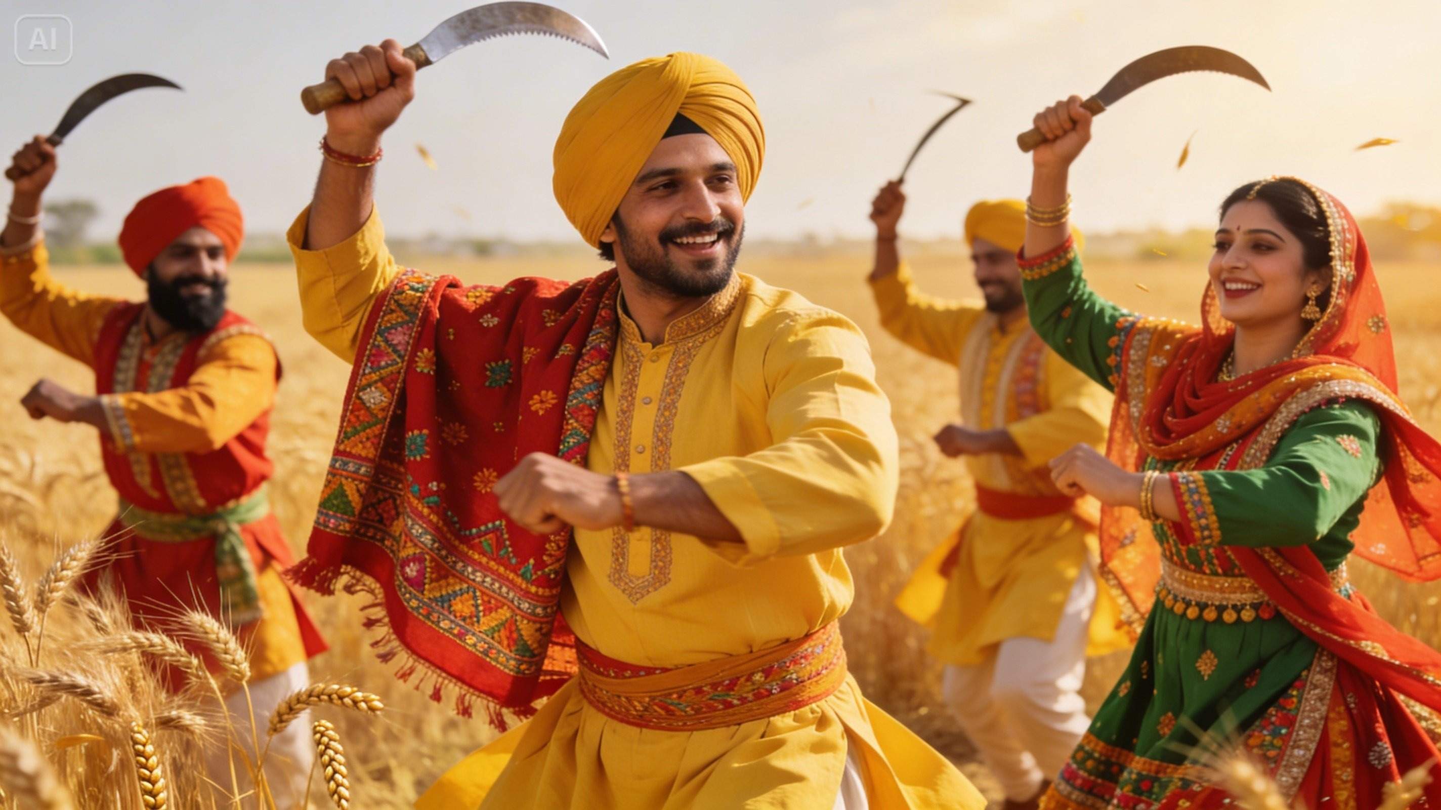 baisakhi ai images video generator step