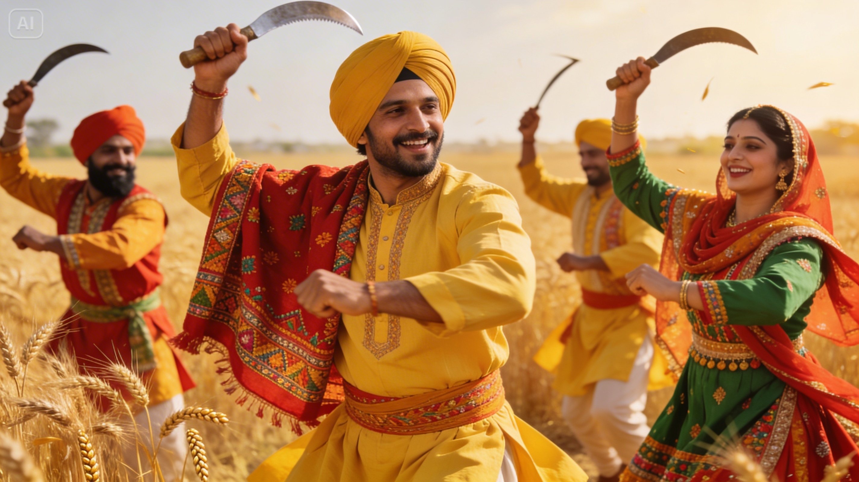 baisakhi ai images video generator step