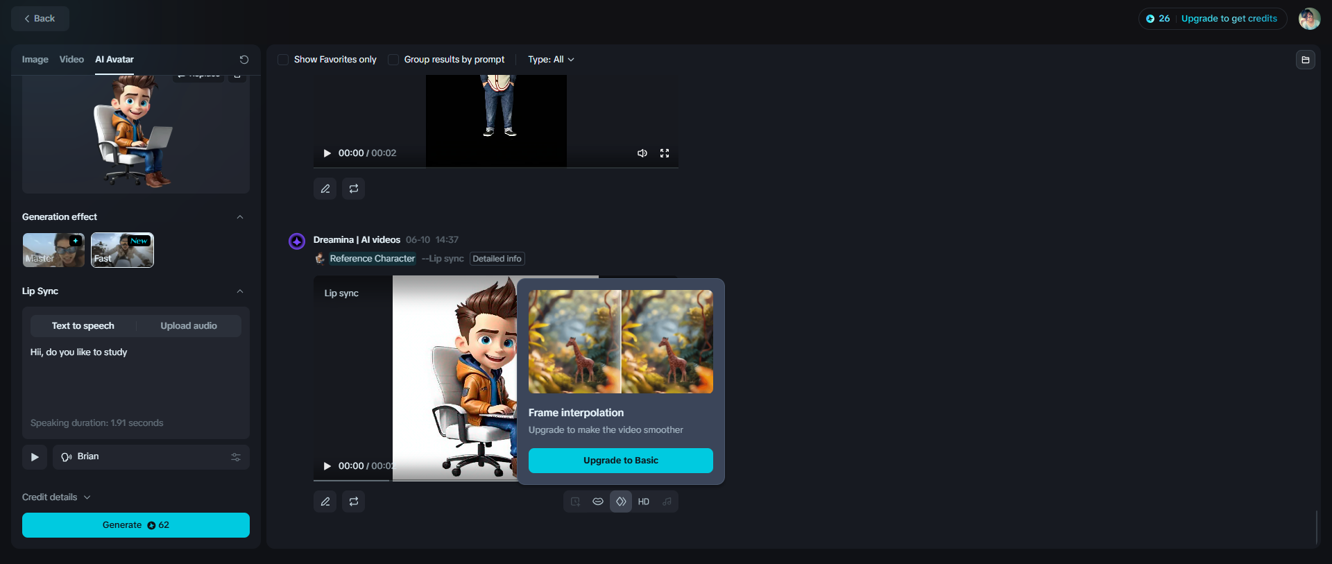 Interpolação de quadros