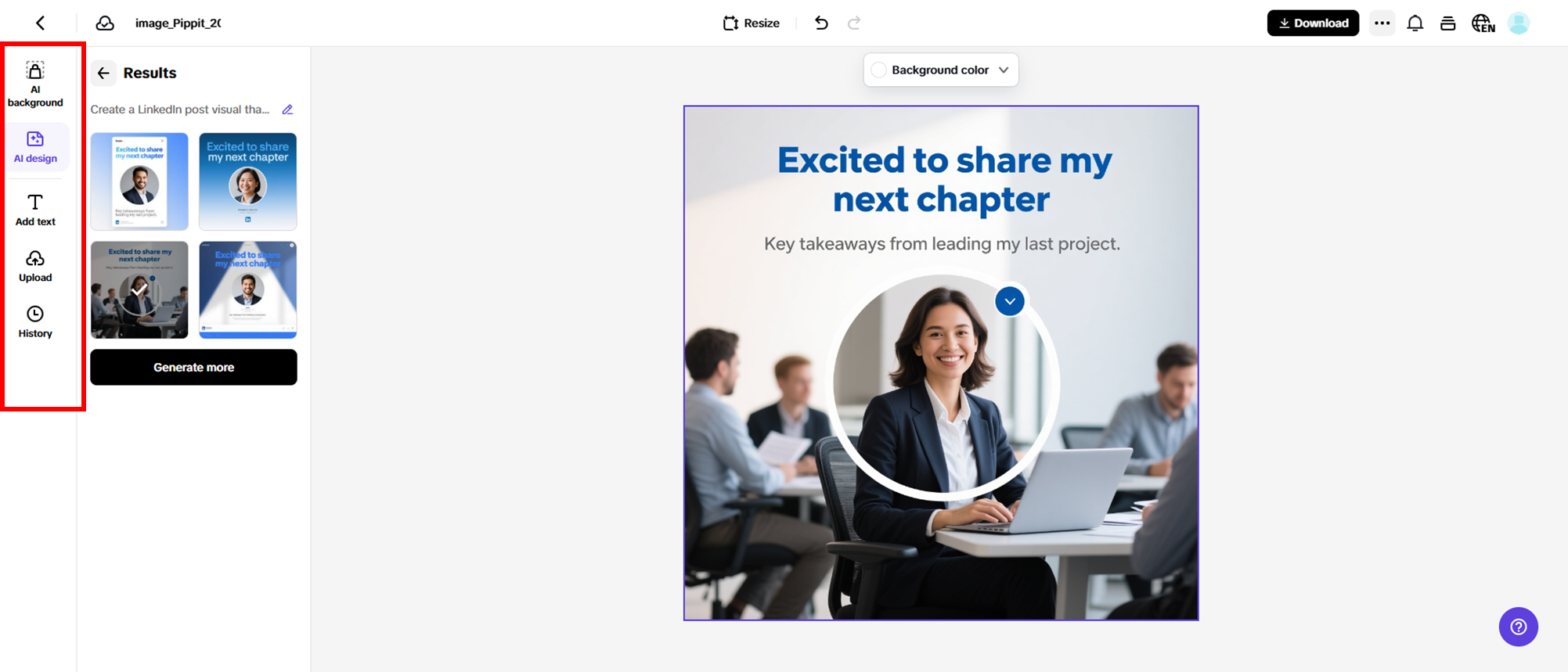 Customize your poster