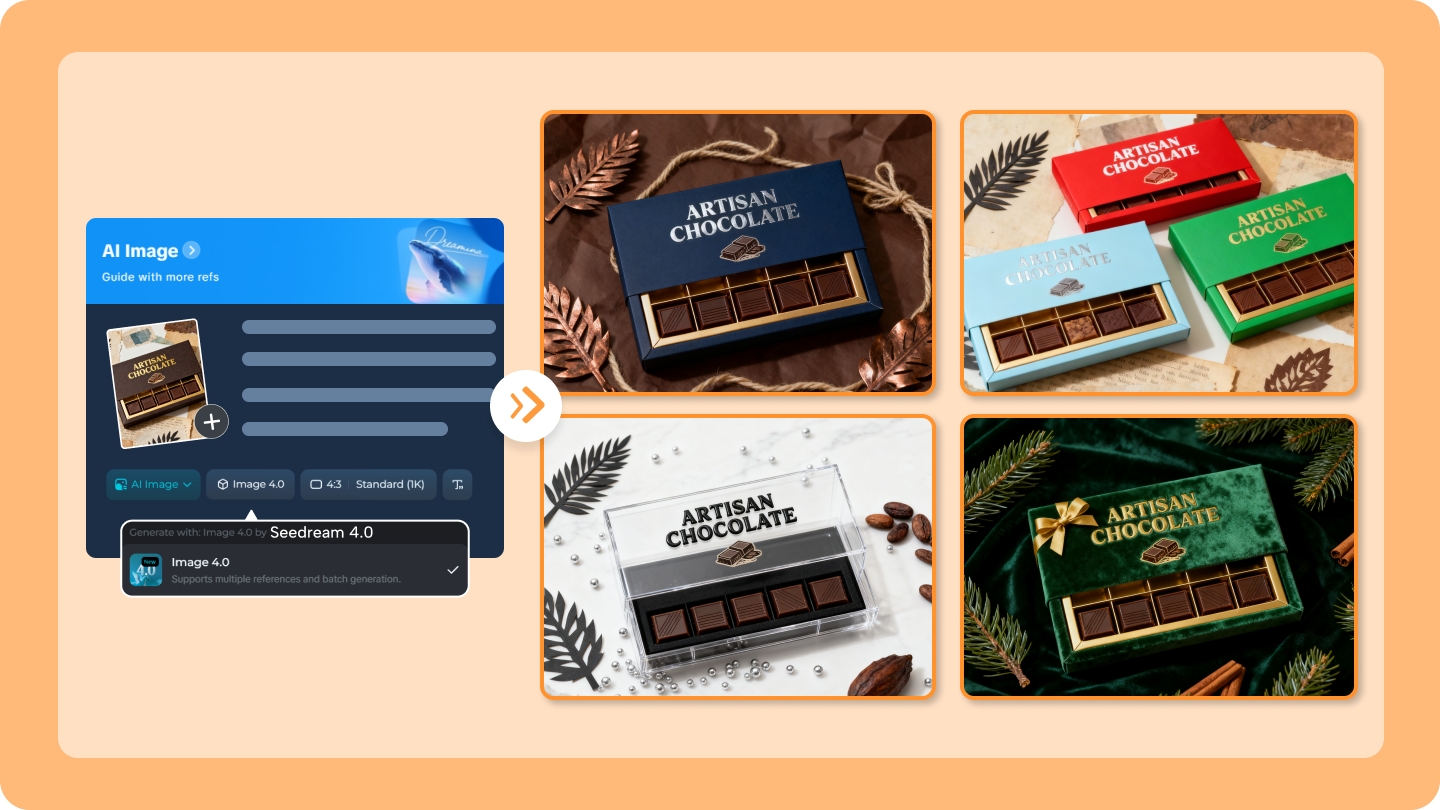 ai packaging design generator