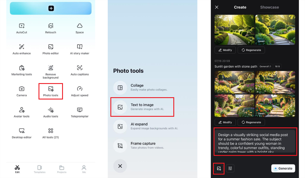 Schreiben Sie Ihre kreative Eingabeaufforderung