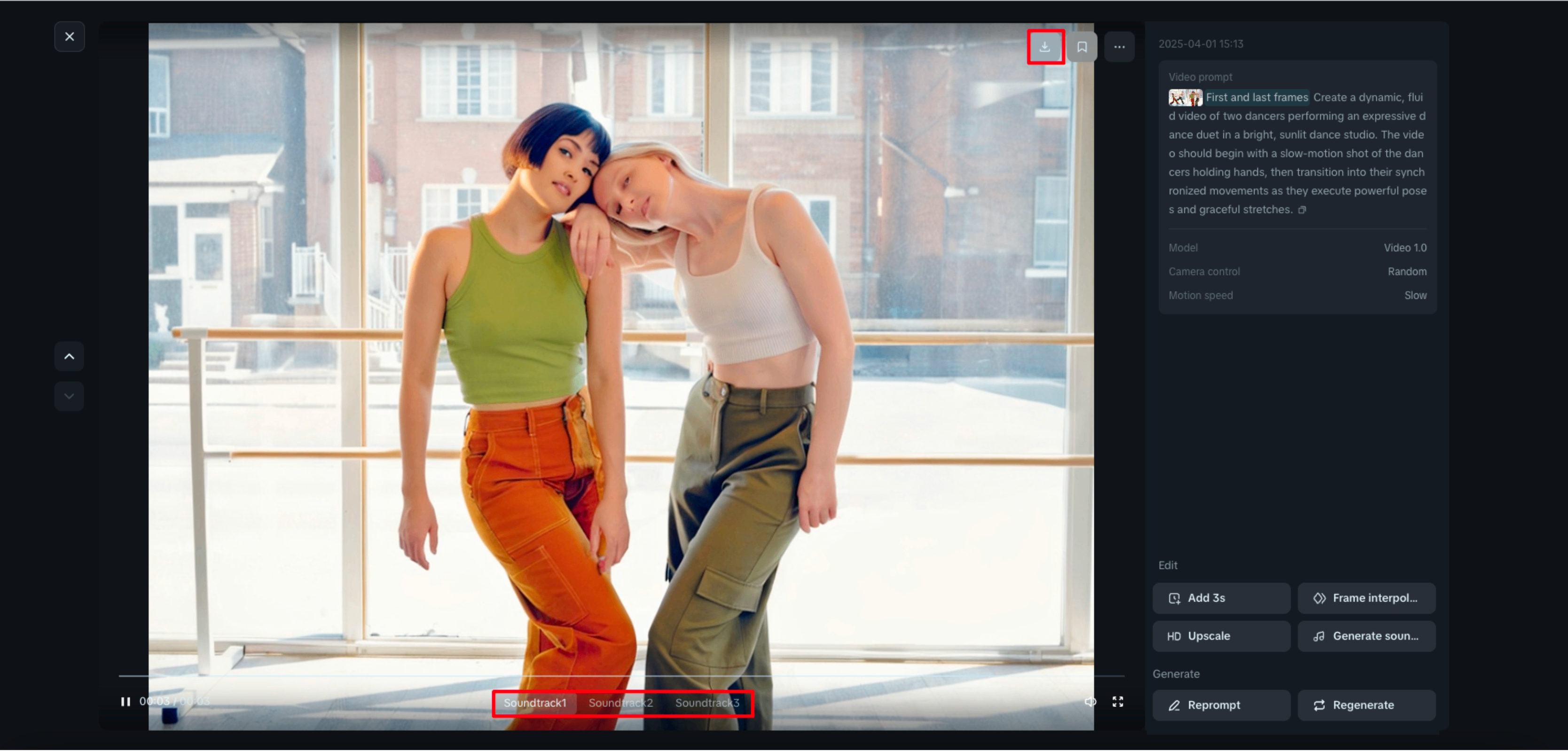 best app to make video from photos with song