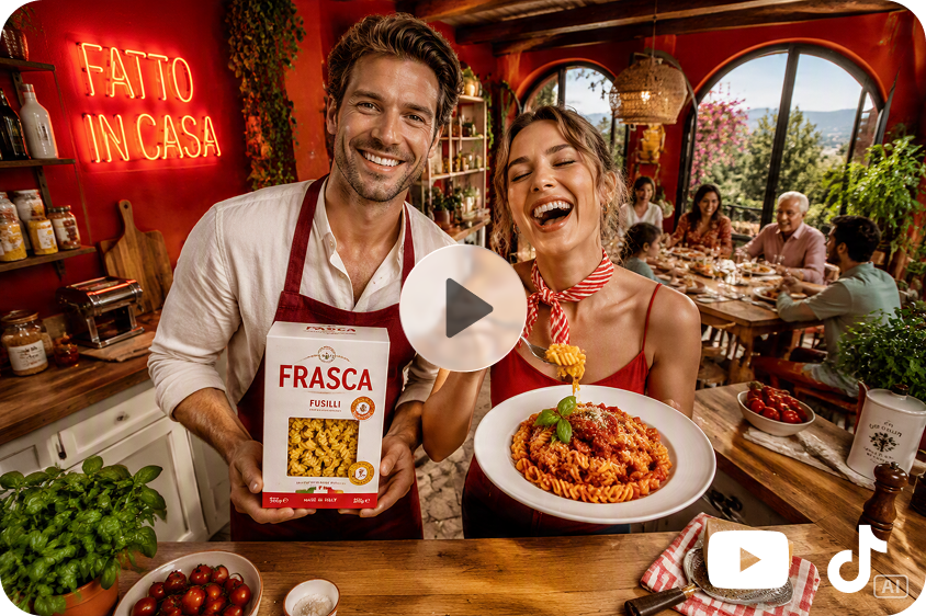 Commercials & social media