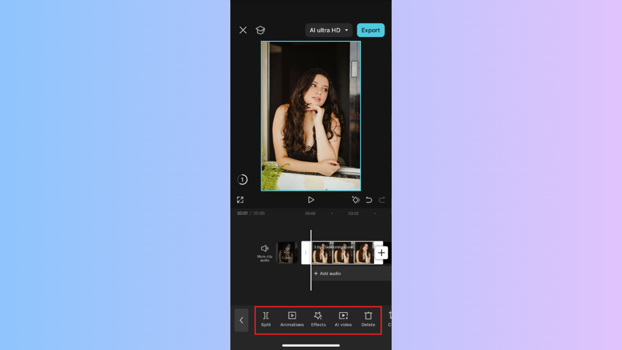 Add dialogue and select voice