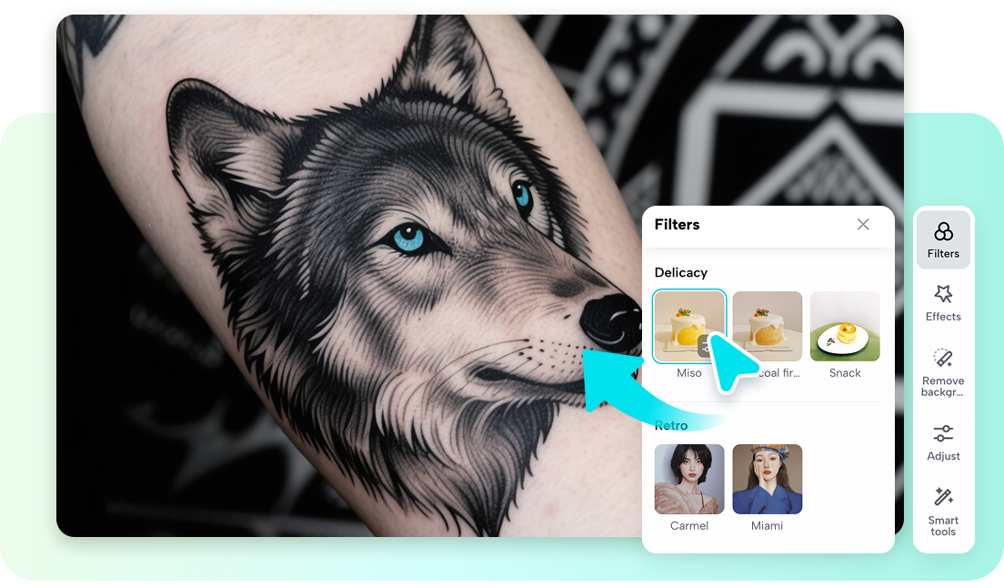 ปรับแต่งลายสักของคุณ