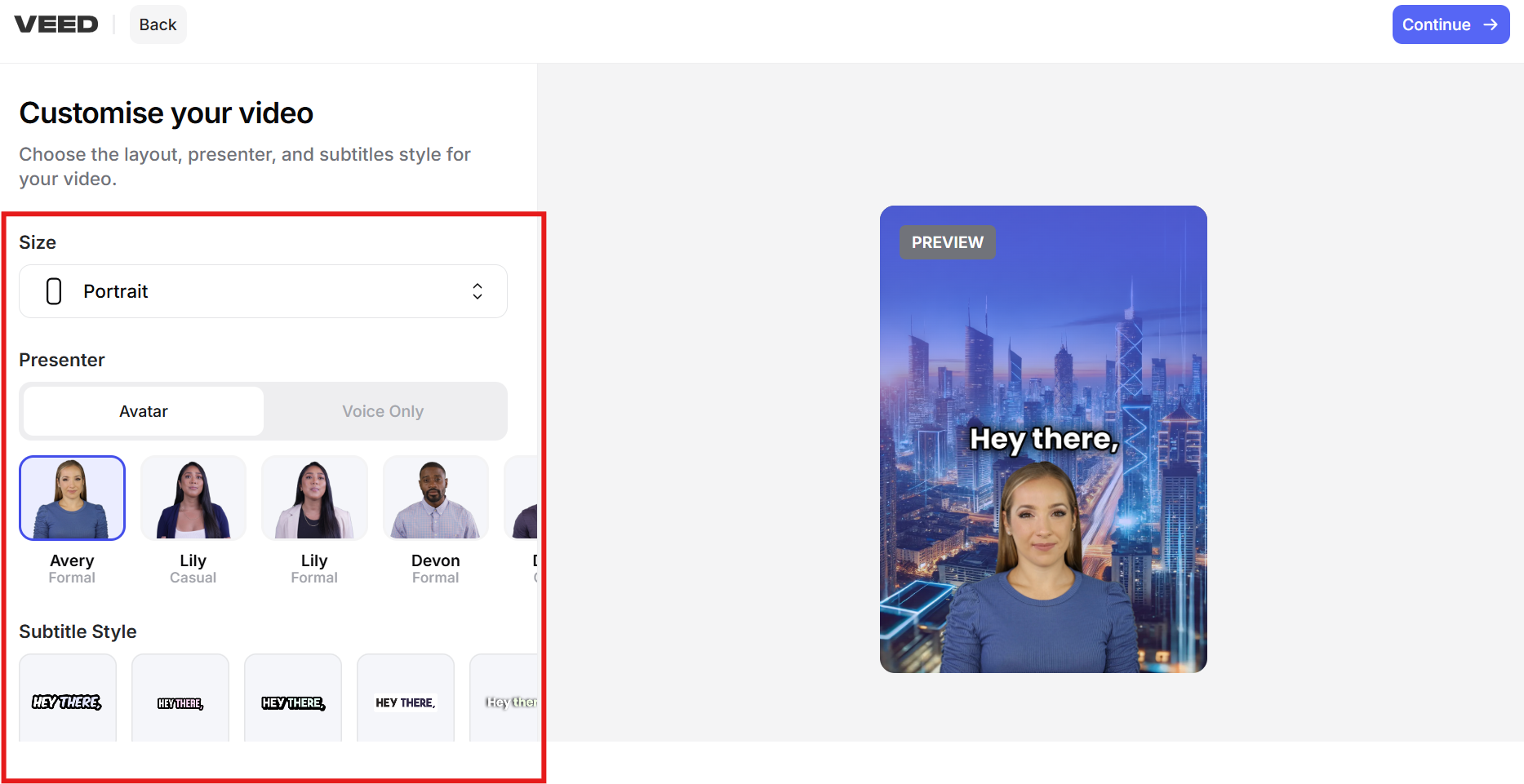 generate text from video