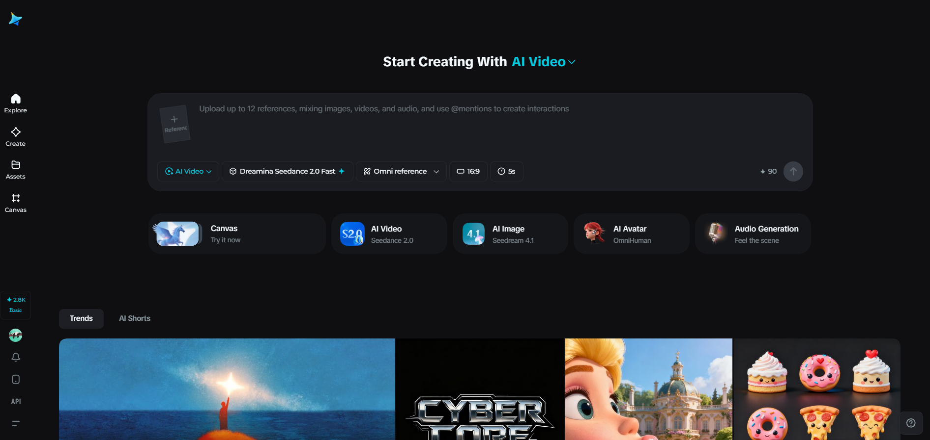 드림나 인터페이스