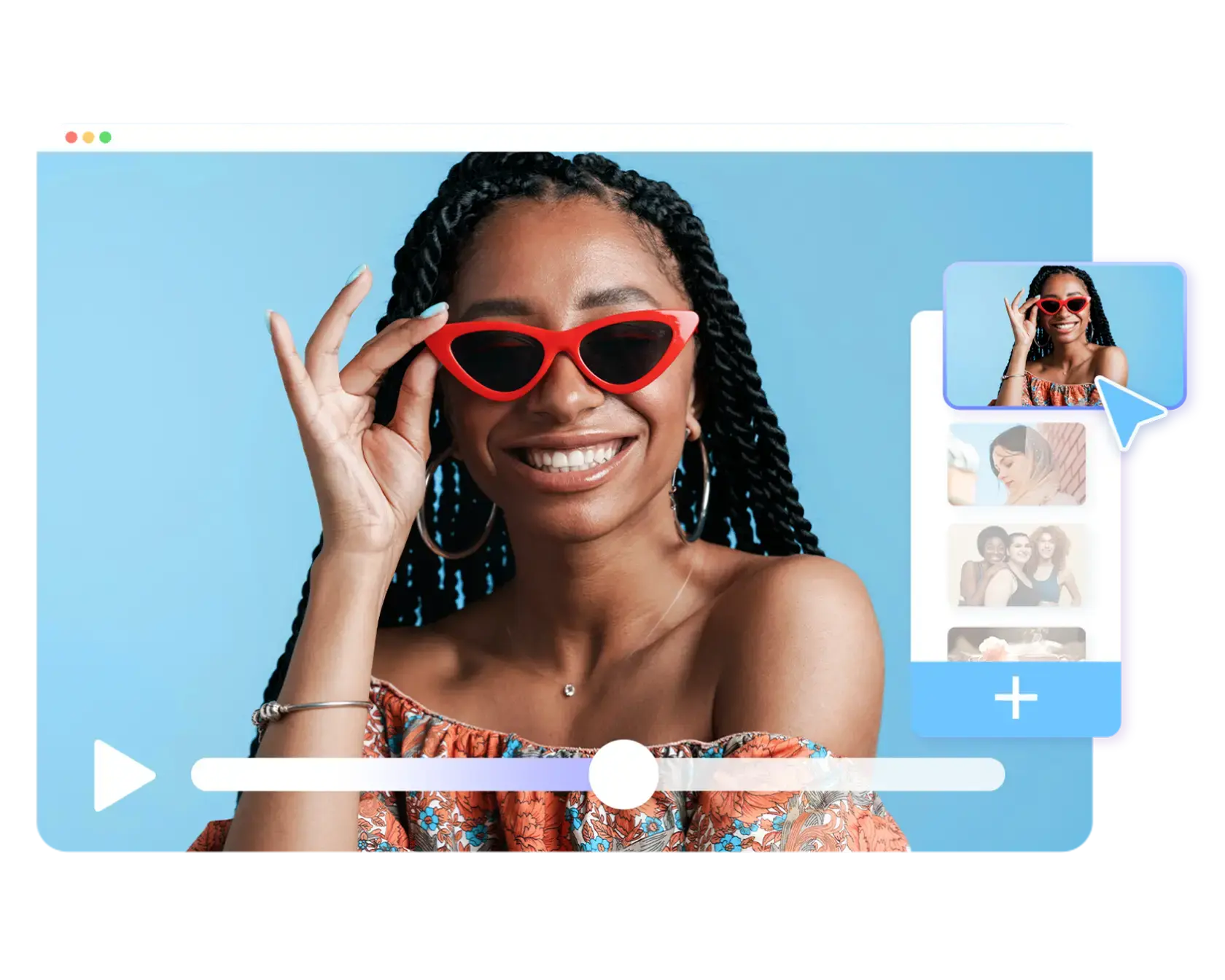 Editor de imagen y video con Música
