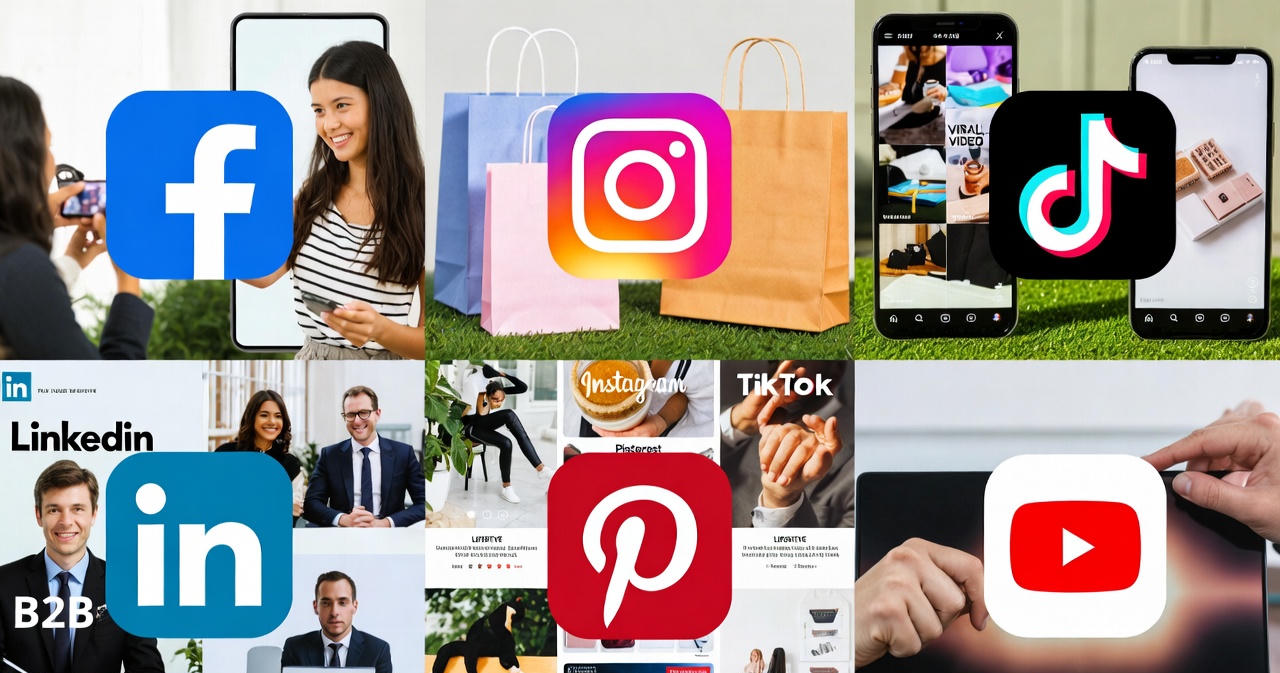 Piliin ang platform para sa marketing