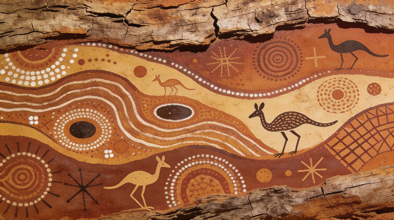 Imagen de pintura de corteza