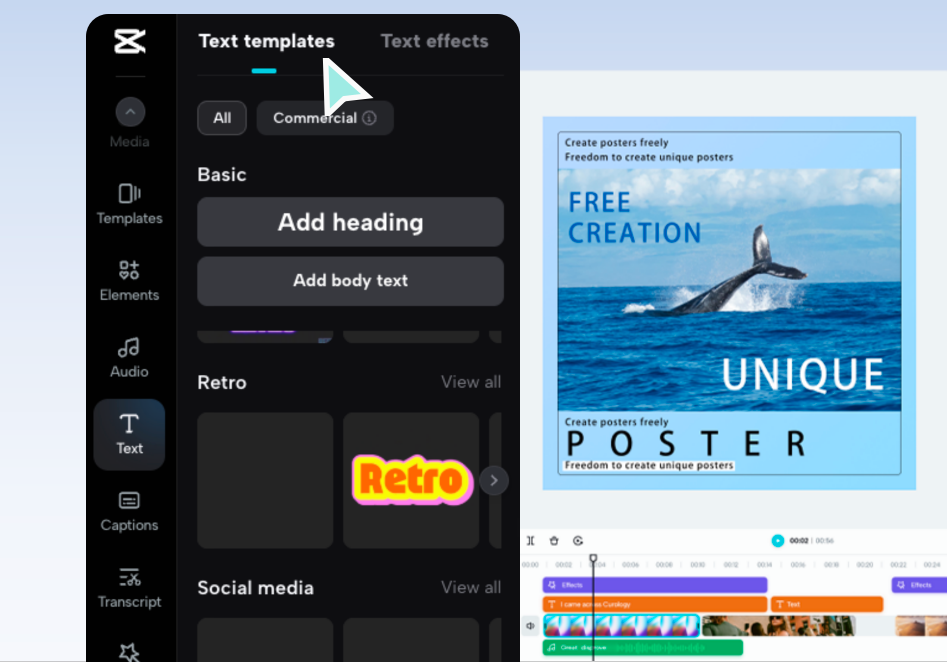 Customize your poster
