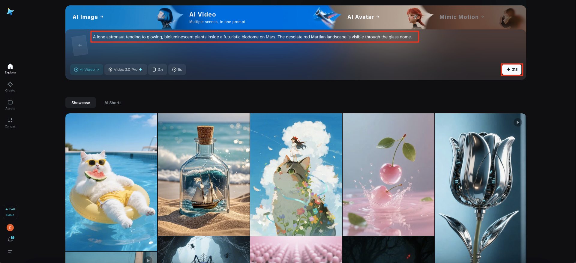 Add a prompt