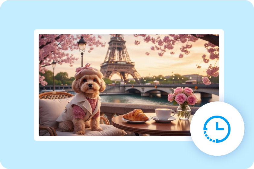 Create ready-to-share videos in minutes