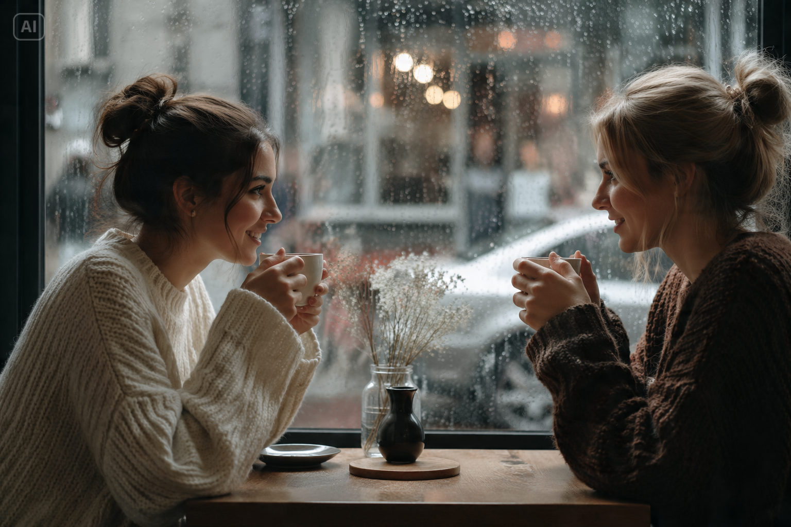 Prompt Seen Friend AI Photo