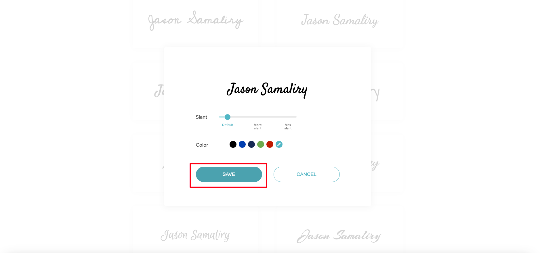 create e signature