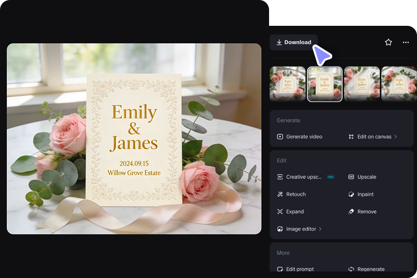 Download your invitation mockup