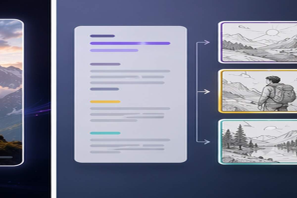 Text To Short Video Generator editing workflow topic-relevant visual