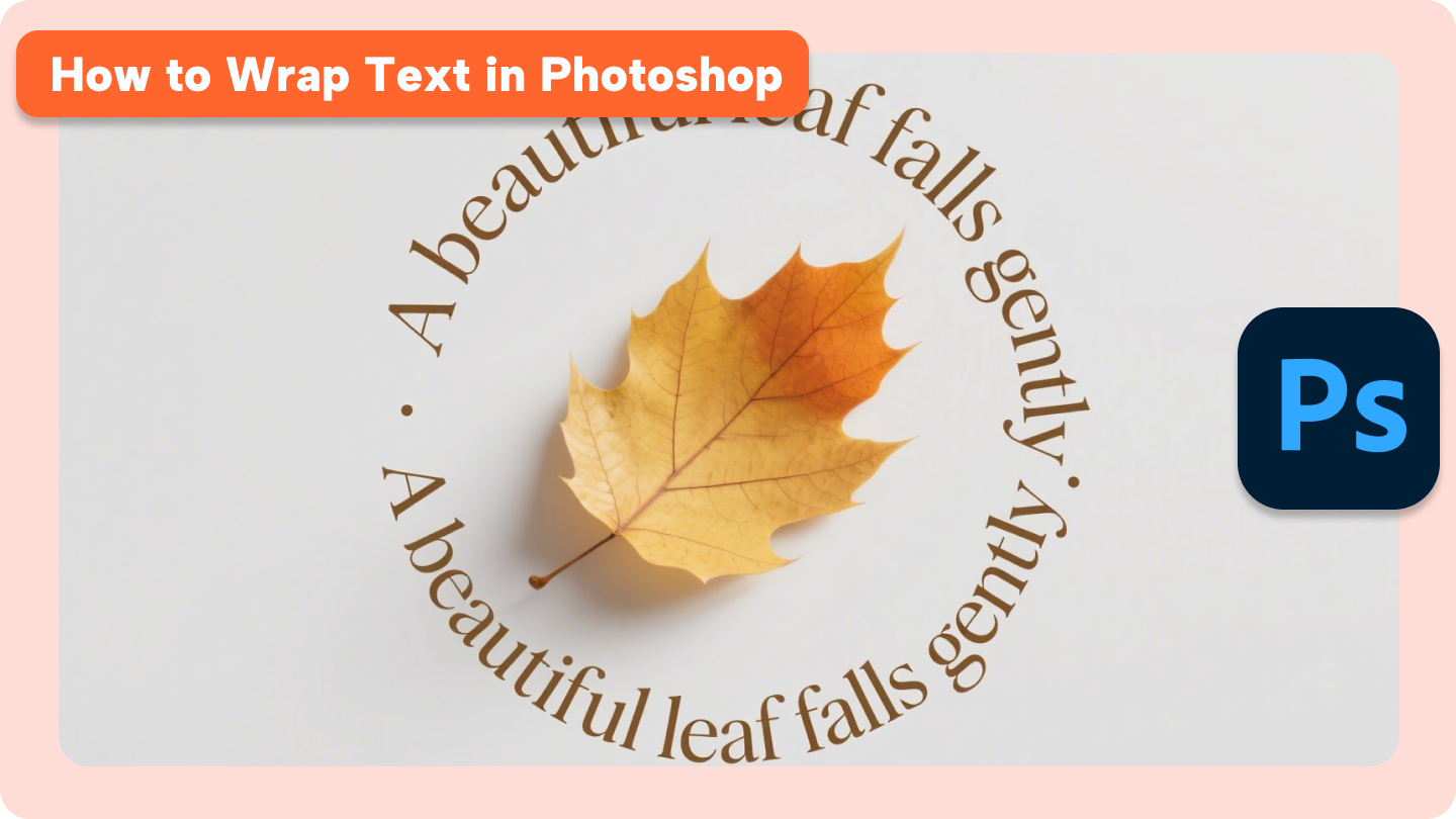 photoshop text wrap
