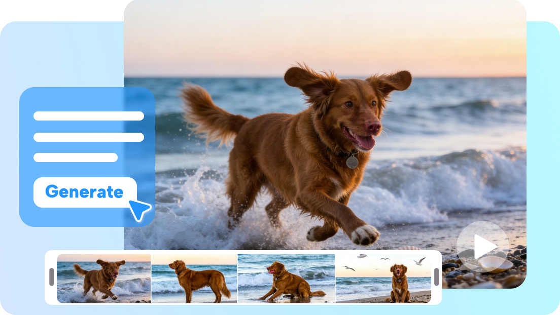 transform text descriptions into cinematic video scenes