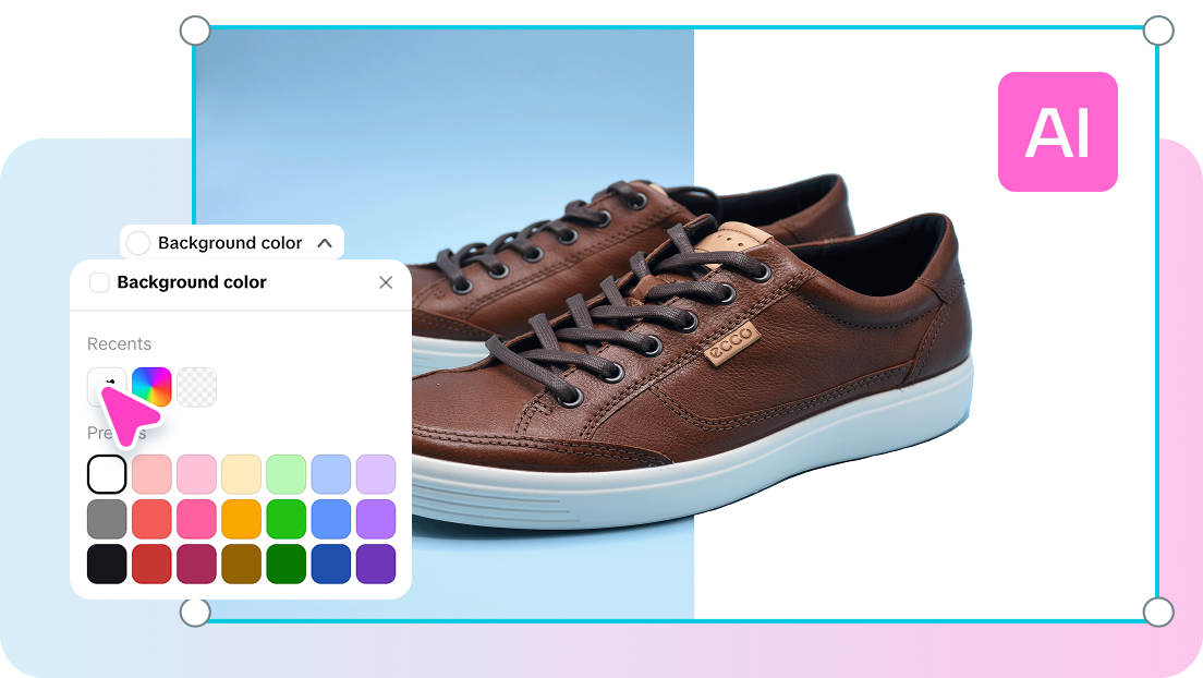 One-click background removal & change with ease