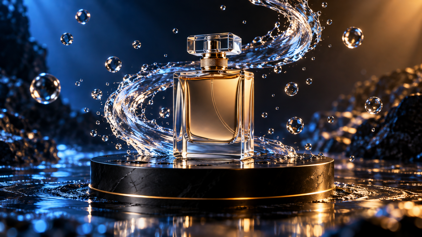 pavo ai video generator: Perfume Water Reveal