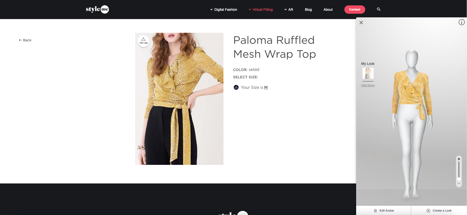Add tie and coat to photo online with Virtual dressing room