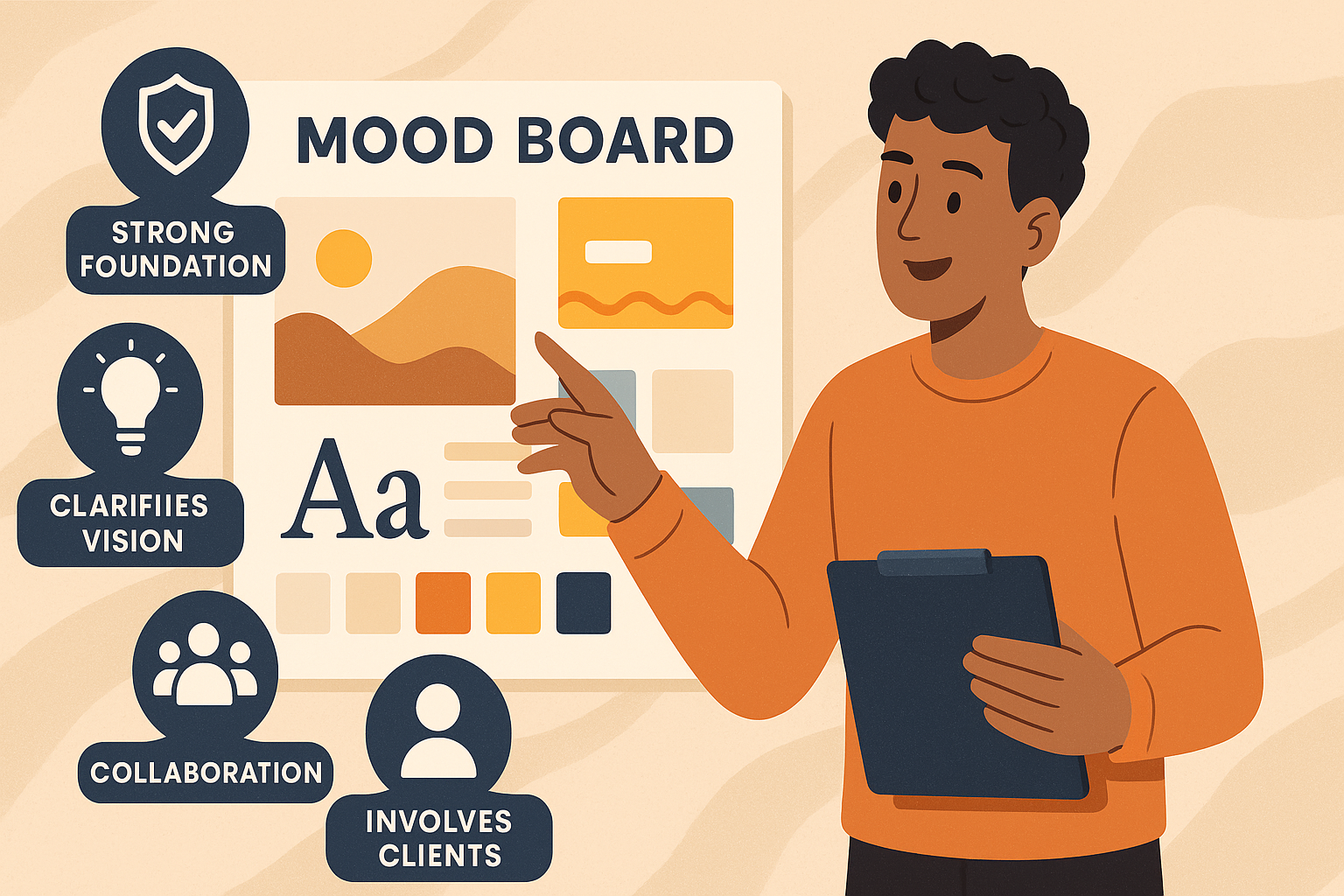 Reasons for using a mood board