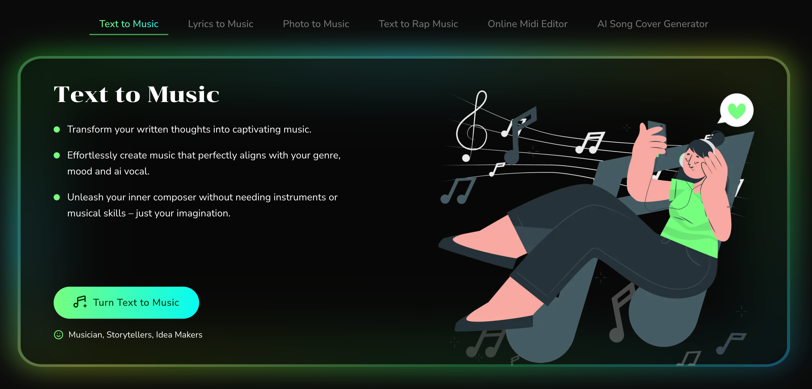 MusicCreator's AI Music Generator