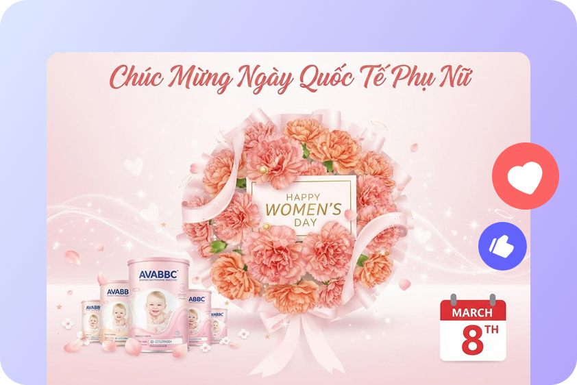 women's day event promotion