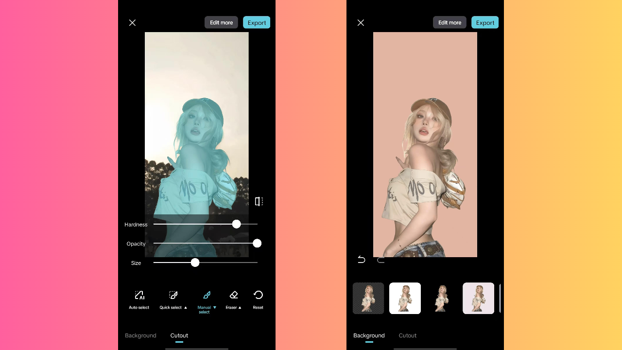 CapCut App - best cut paste picture app