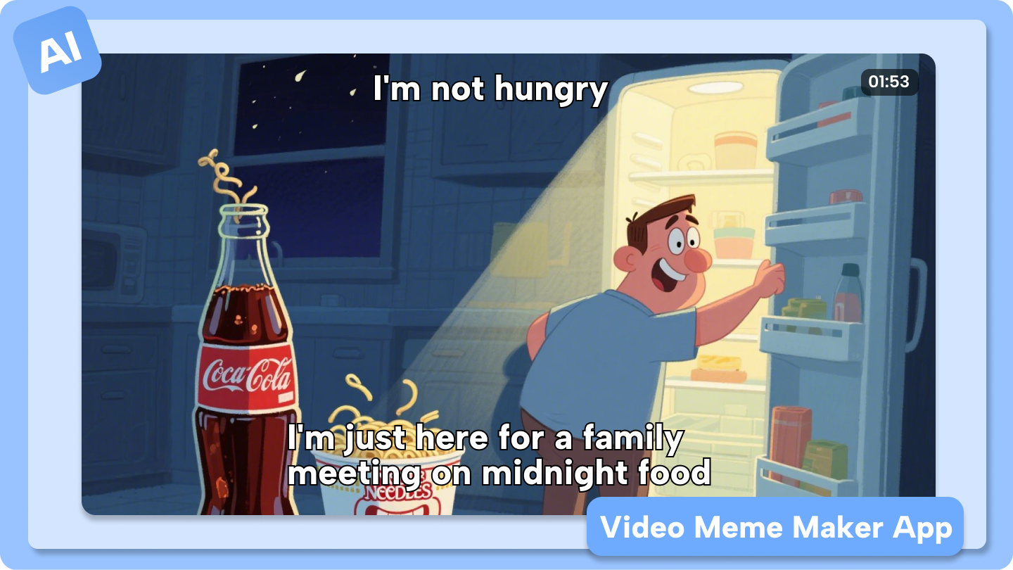 Video meme maker app