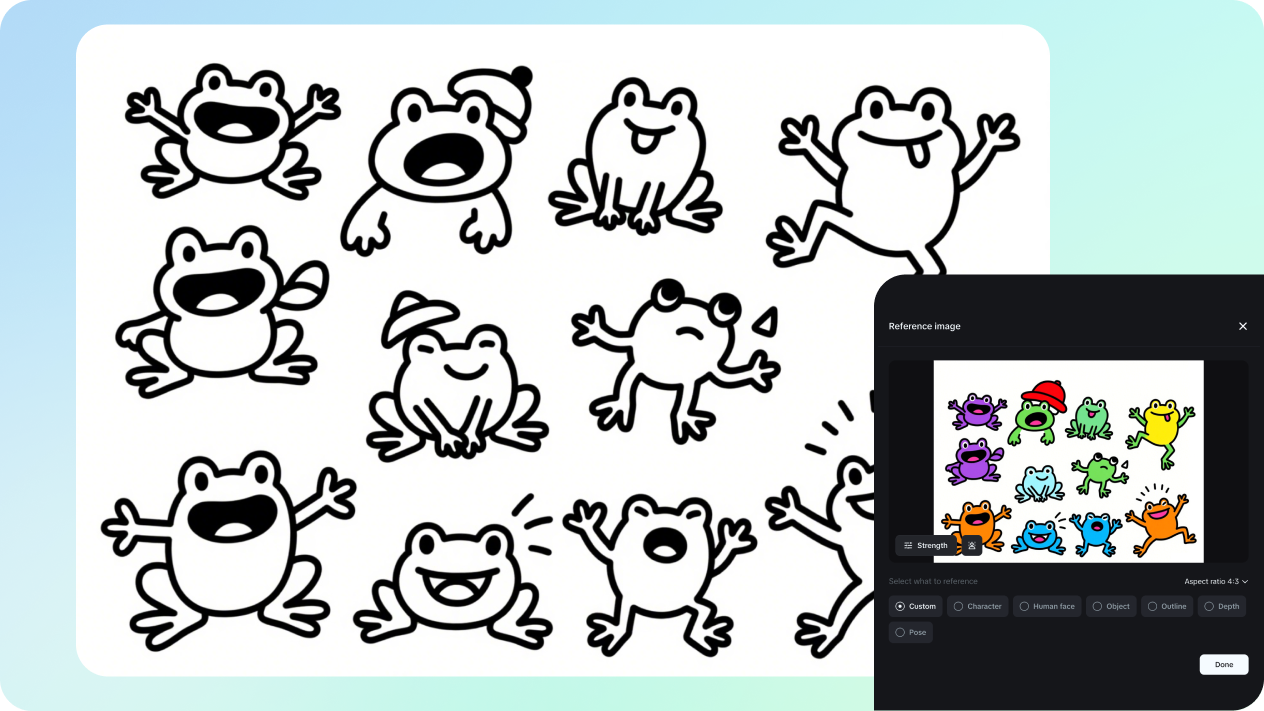 ai coloring book from image