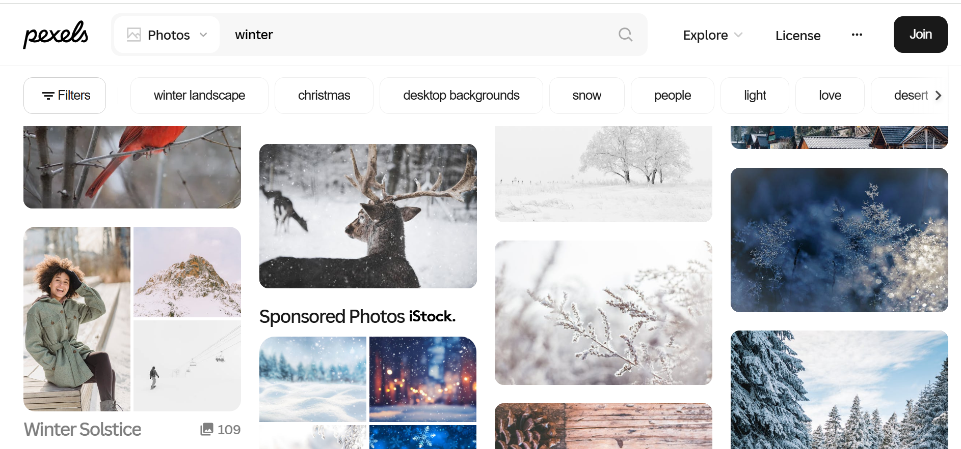 Pexels - Free source to get romantic winter Facebook cover photos