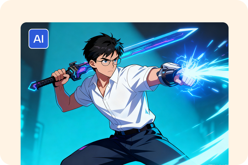 Use AI characters for storytelling and animation