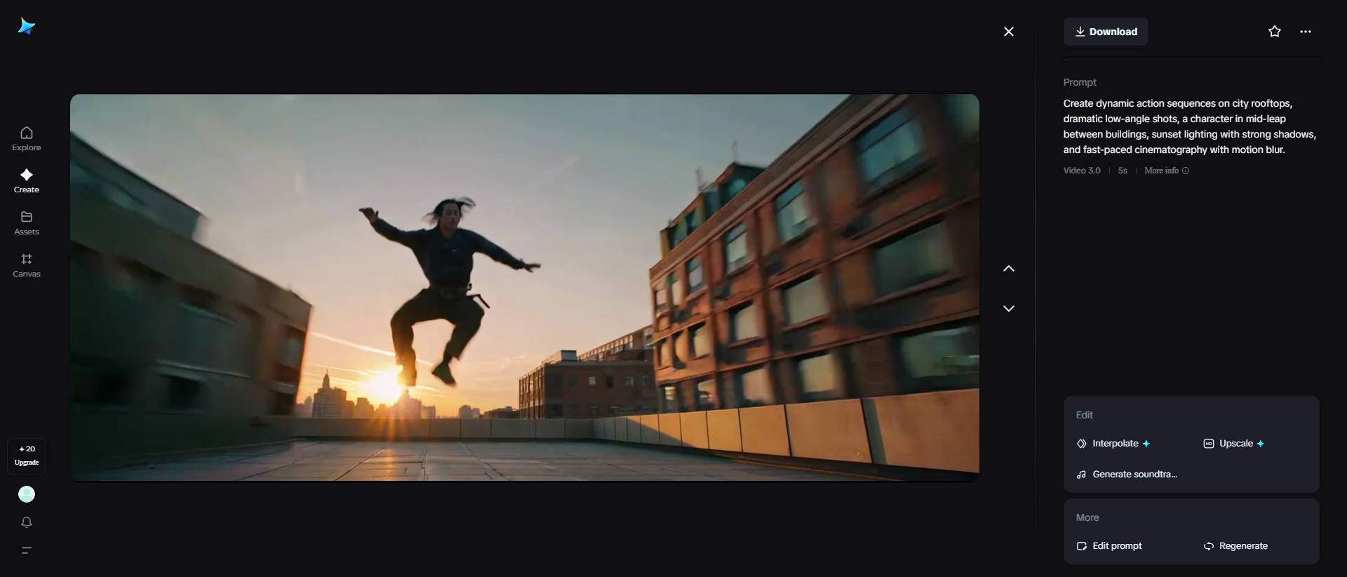 Rooftop Chase