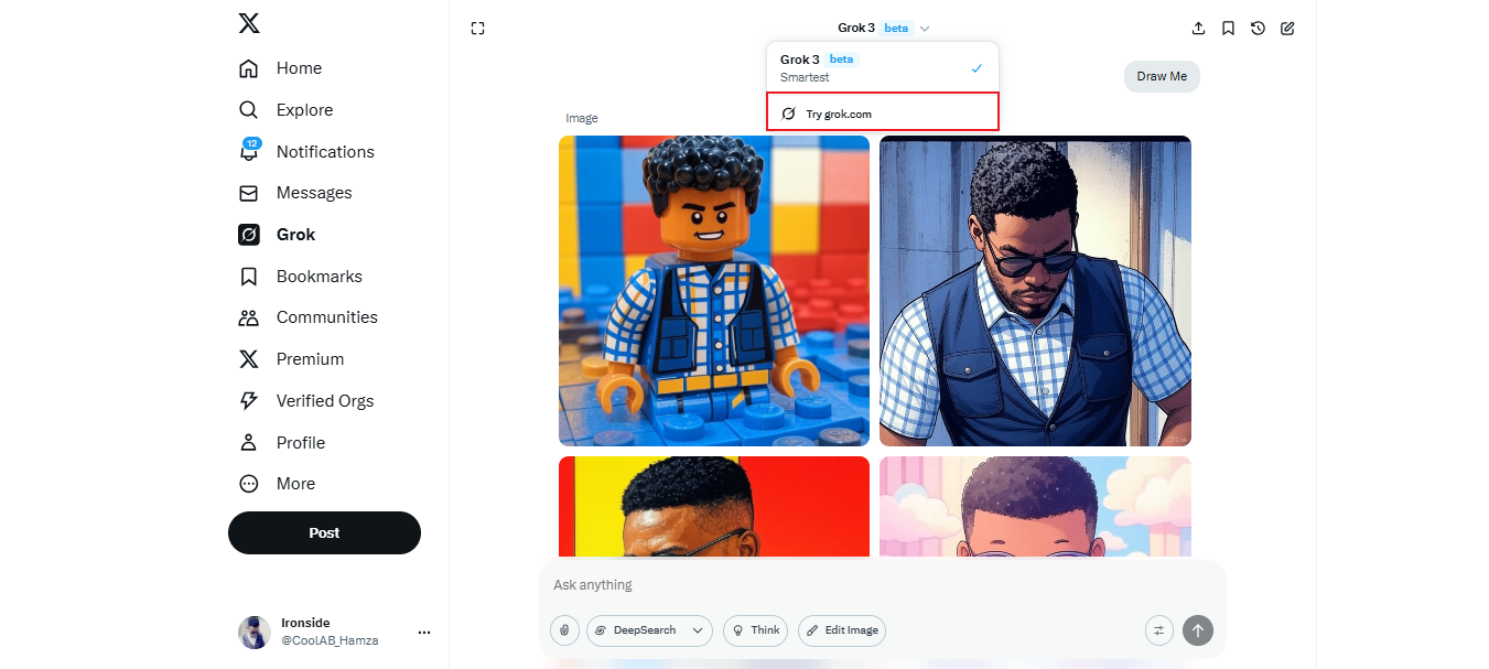 grok ai free image generator