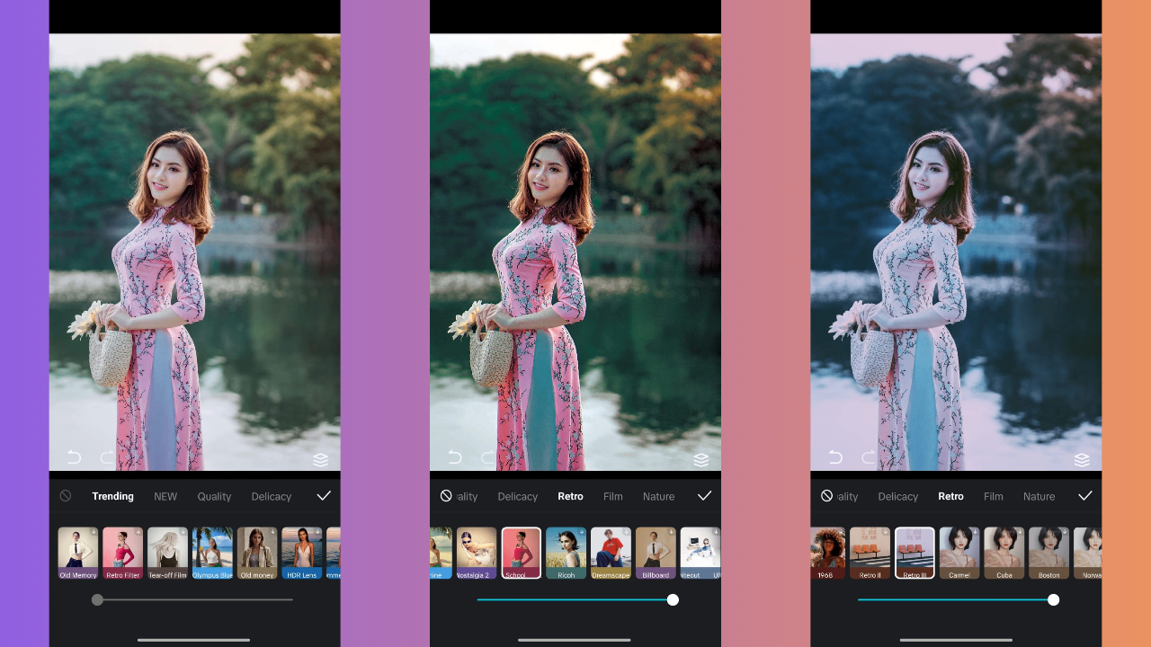 CapCut App - Best vintage photo filter app