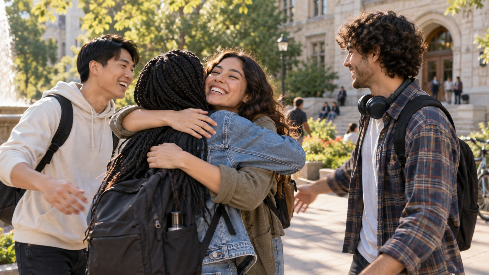 School Friends Gathering Video Ideas original 16:9 visual