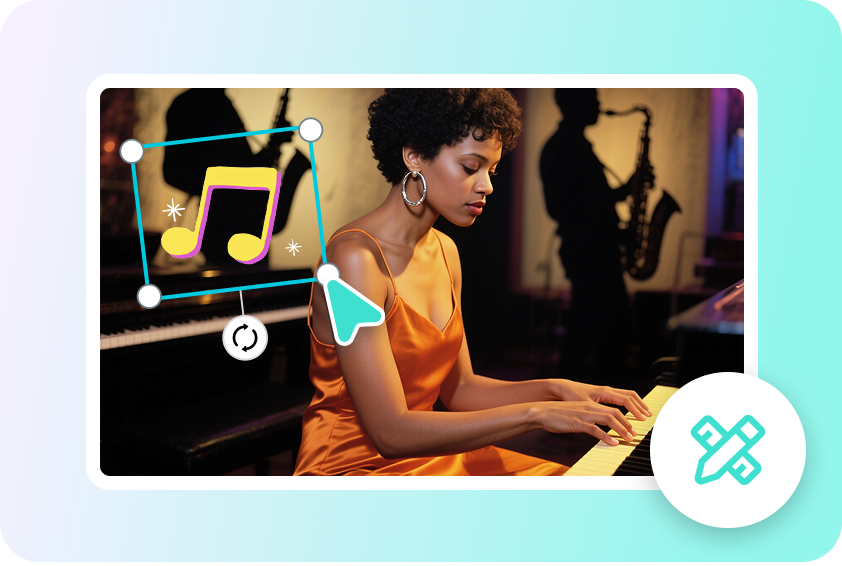 Customize GIFs with text, filters, and effects